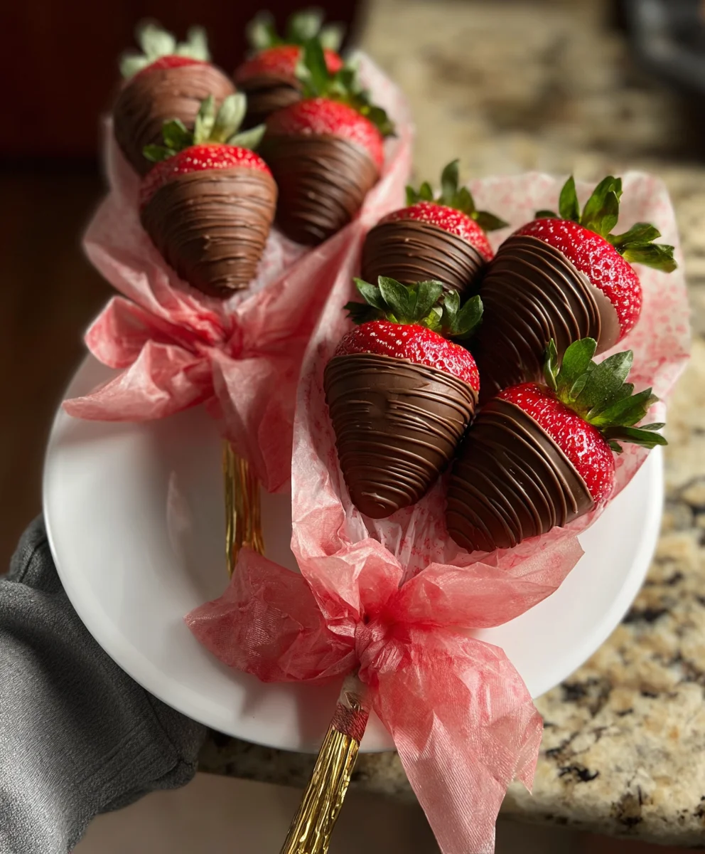 Decadent Chocolate Covered Strawberries Recipe-Easy Treat