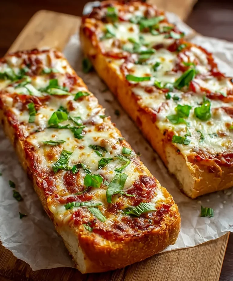 Easy French Bread Pizza Recipe-Fast & Delicious