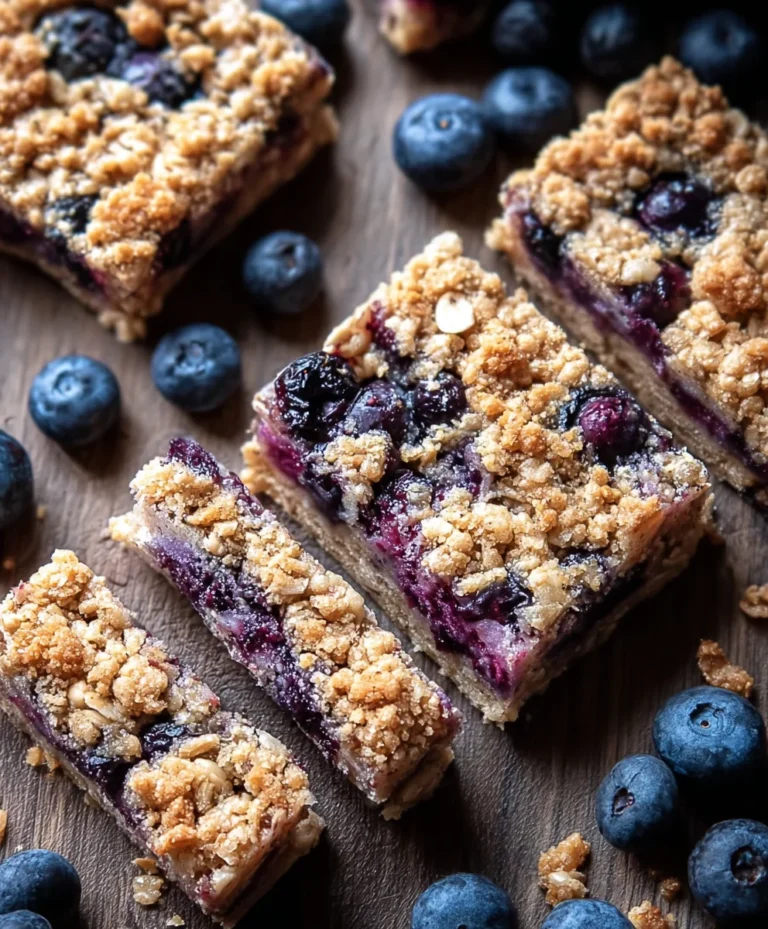 Healthy Blueberry Oatmeal Bars – Easy Breakfast Treat