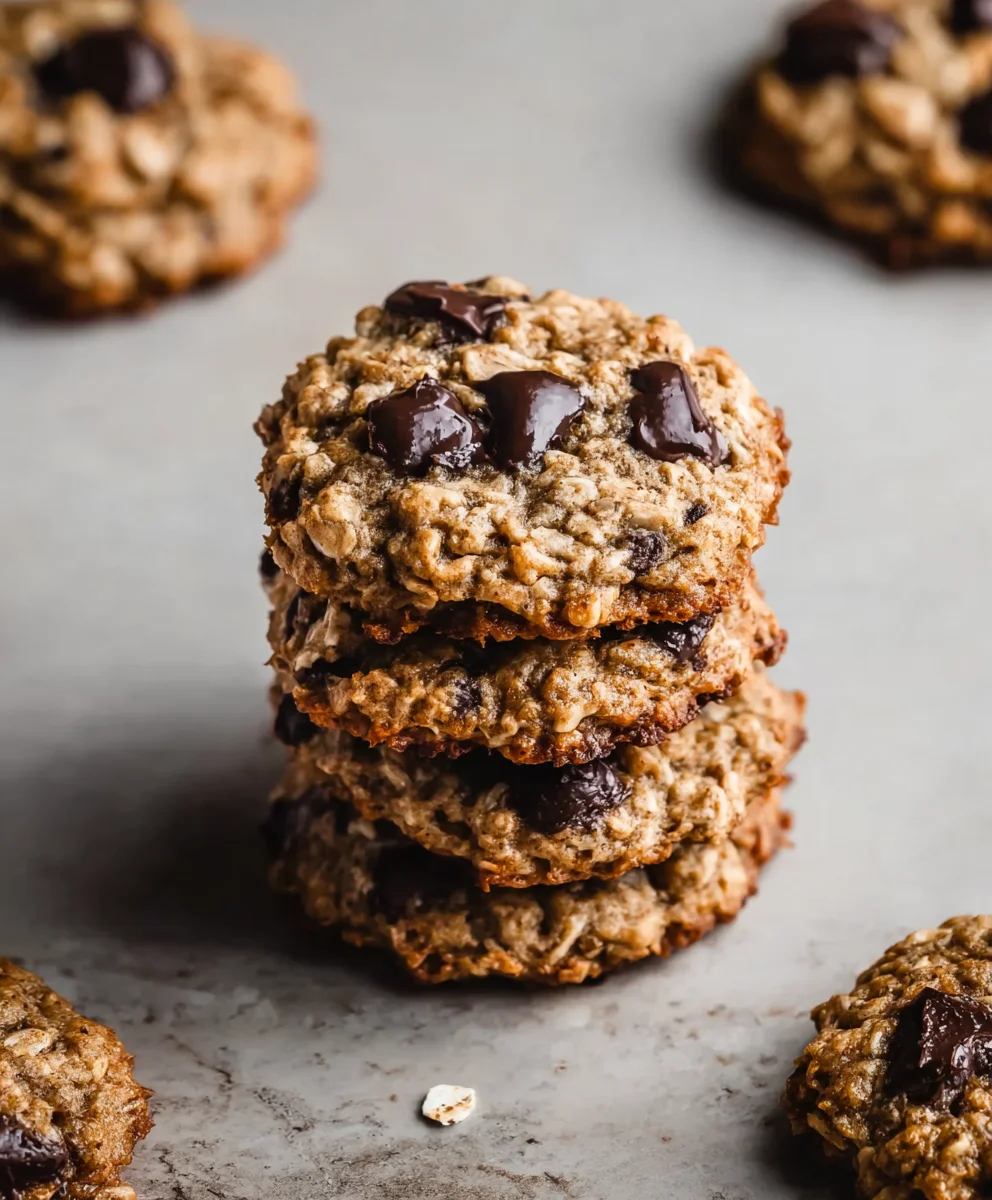 Healthy Banana Oat Cookies - Easy Guilt-Free Treat