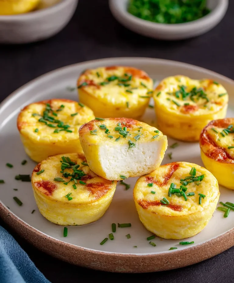 Creamy Cottage Cheese Egg Bites – Quick & Easy Breakfast