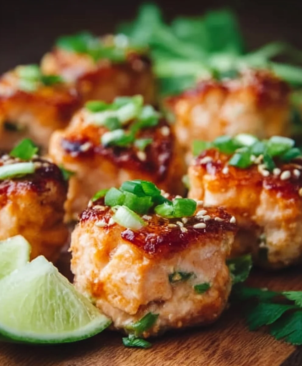 Easy Bang Bang Salmon Bites Recipe