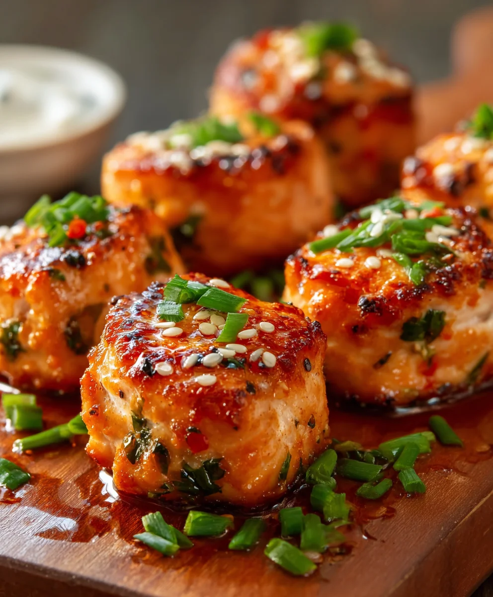 Easy Bang Bang Salmon Bites Recipe