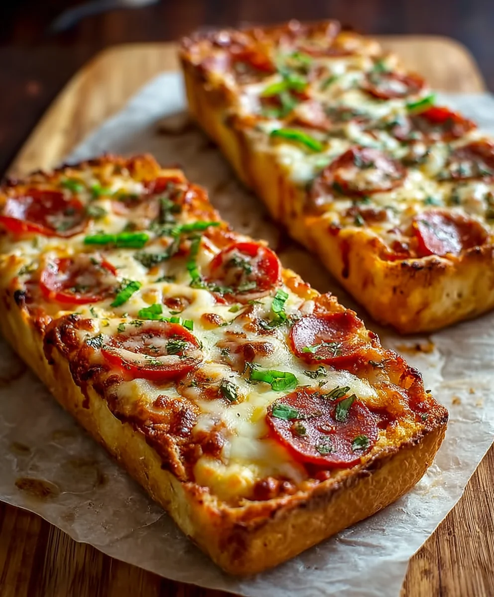 Easy French Bread Pizza Recipe-Fast & Delicious