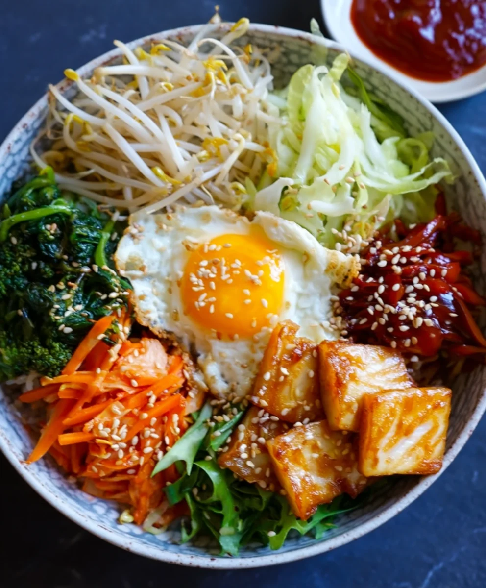Easy Vegan Bibimbap Recipe- Delicious & Healthy Bowl