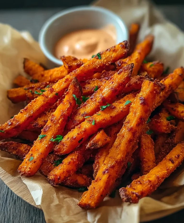 Crispy Oven Baked Sweet Potato Fries Recipe