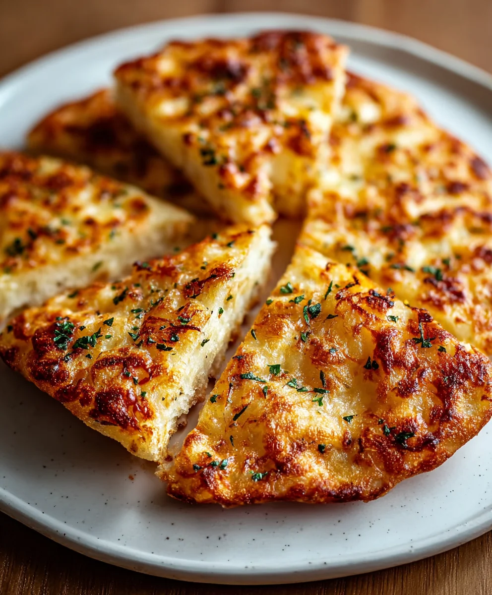 Quick Air Fryer Garlic Tortilla Bread