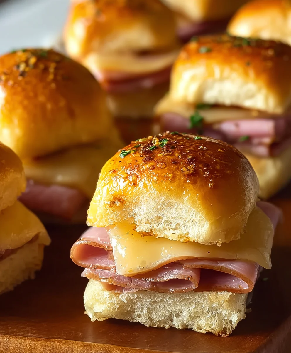Easy Beef Beef Ham Swiss Sliders Recipe- Quick Bite