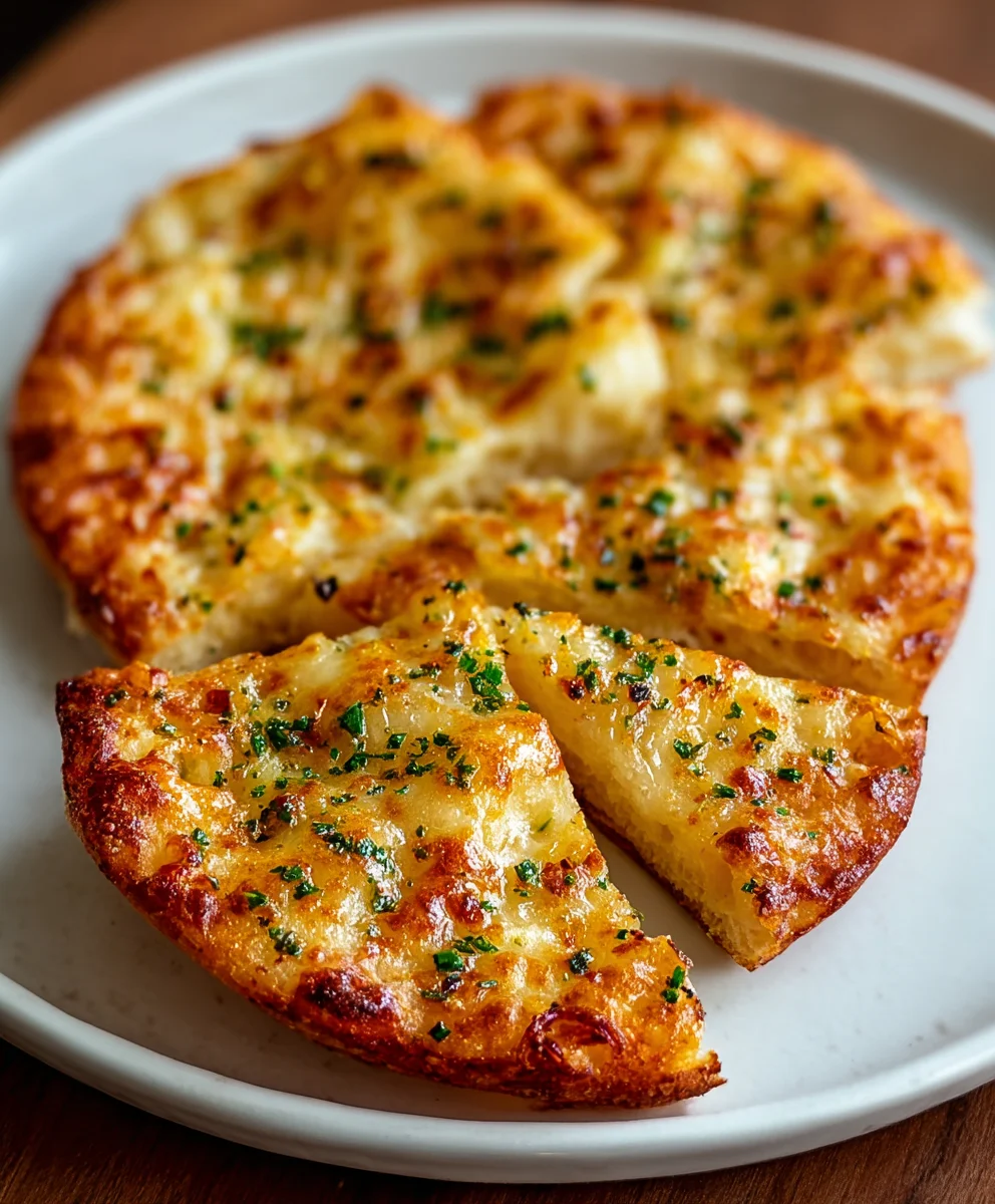Quick Air Fryer Garlic Tortilla Bread
