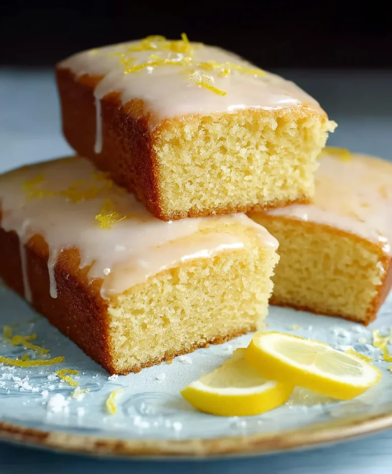 Easy Lemon Drizzle Cake-Quick Traybake Recipe