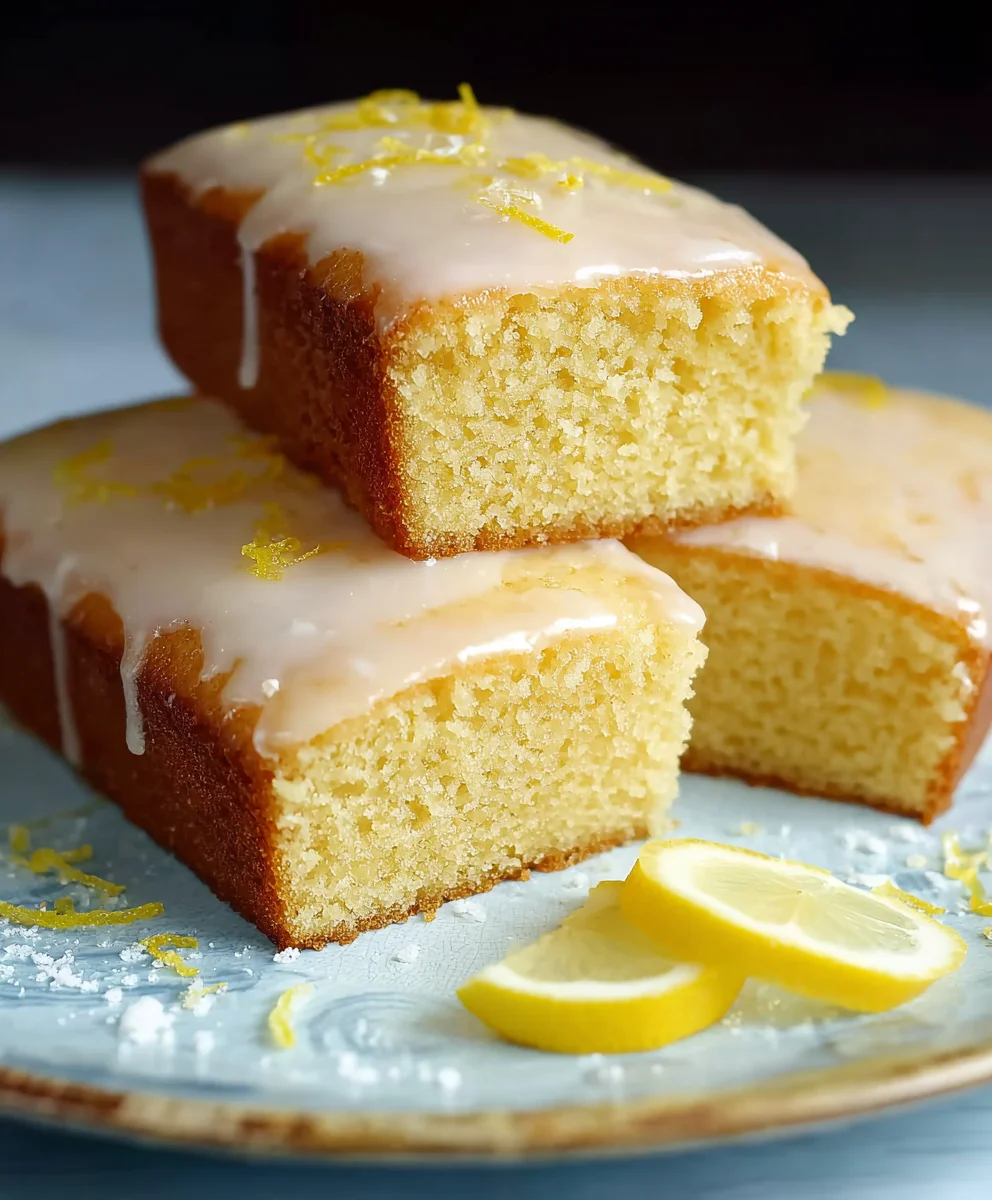 Easy Lemon Drizzle Cake-Quick Traybake Recipe