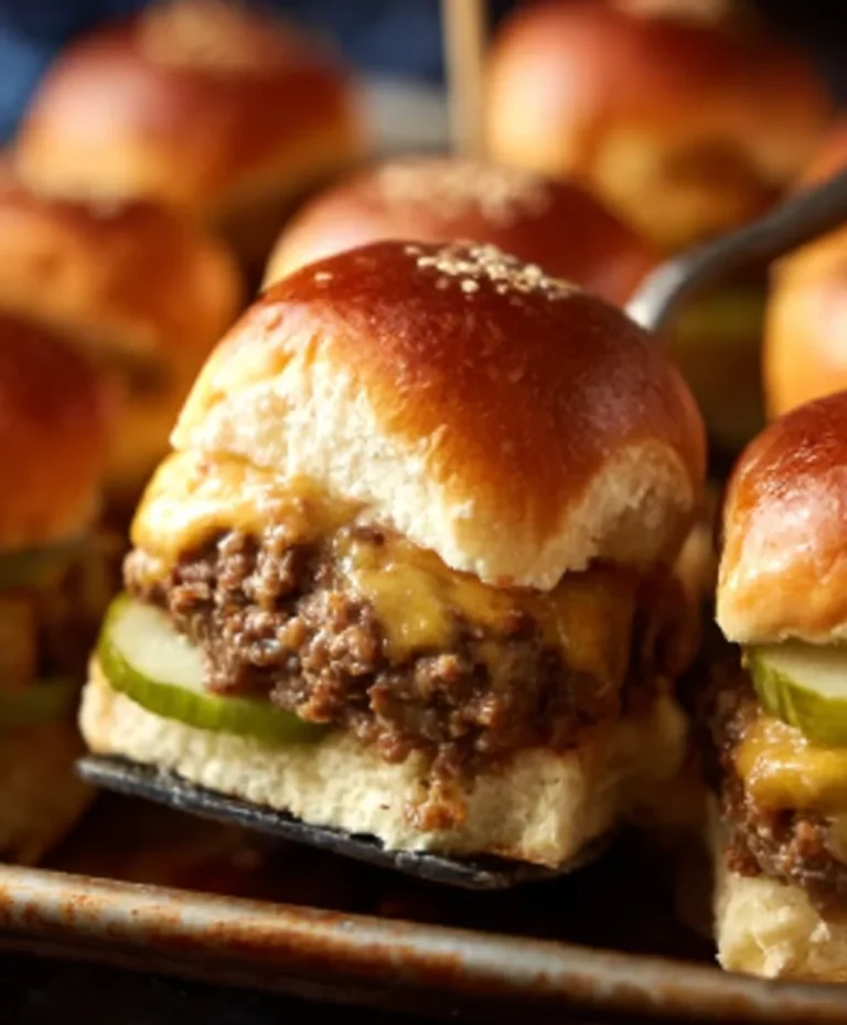 Cheeseburger Sliders – Easy & Delicious Mini Burgers