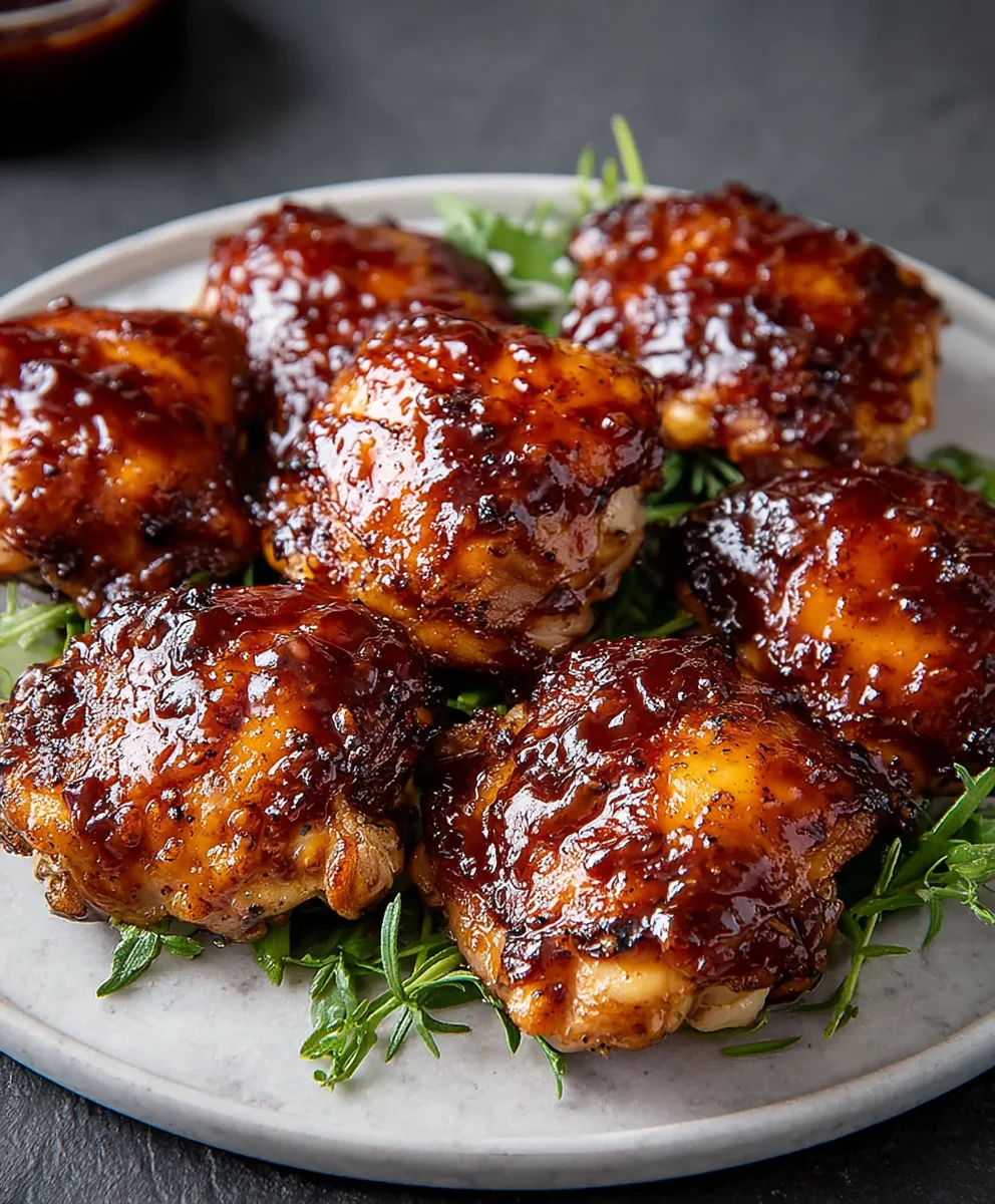 Easy BBQ Chicken Thighs Recipe - So Quick & Delicious