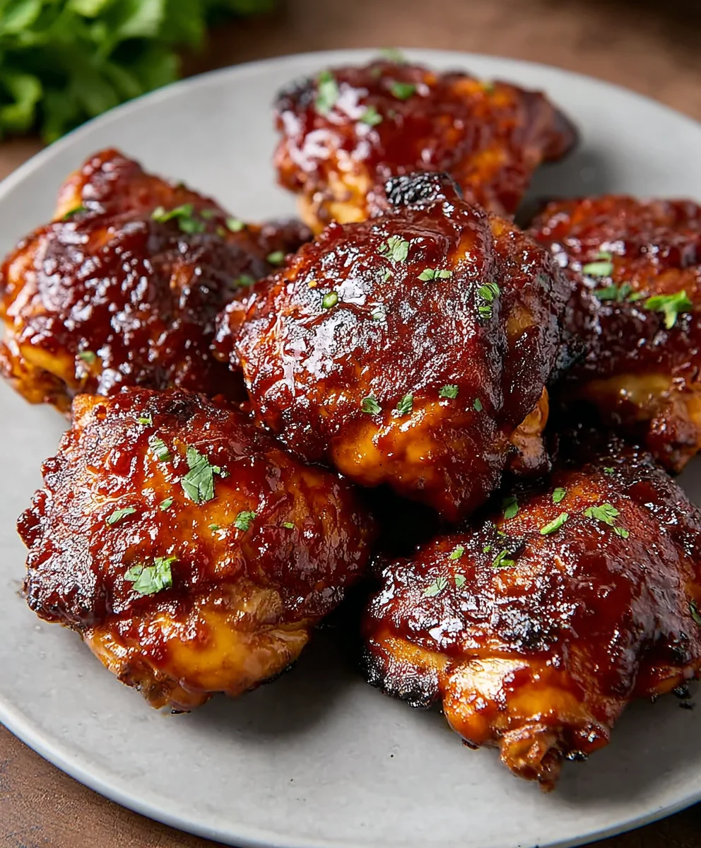 Easy BBQ Chicken Thighs Recipe - So Quick & Delicious