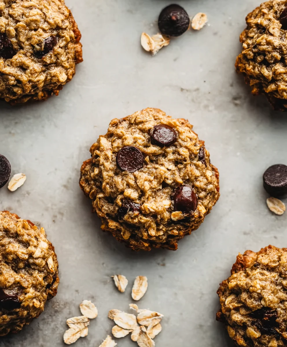 Healthy Banana Oat Cookies - Easy Guilt-Free Treat