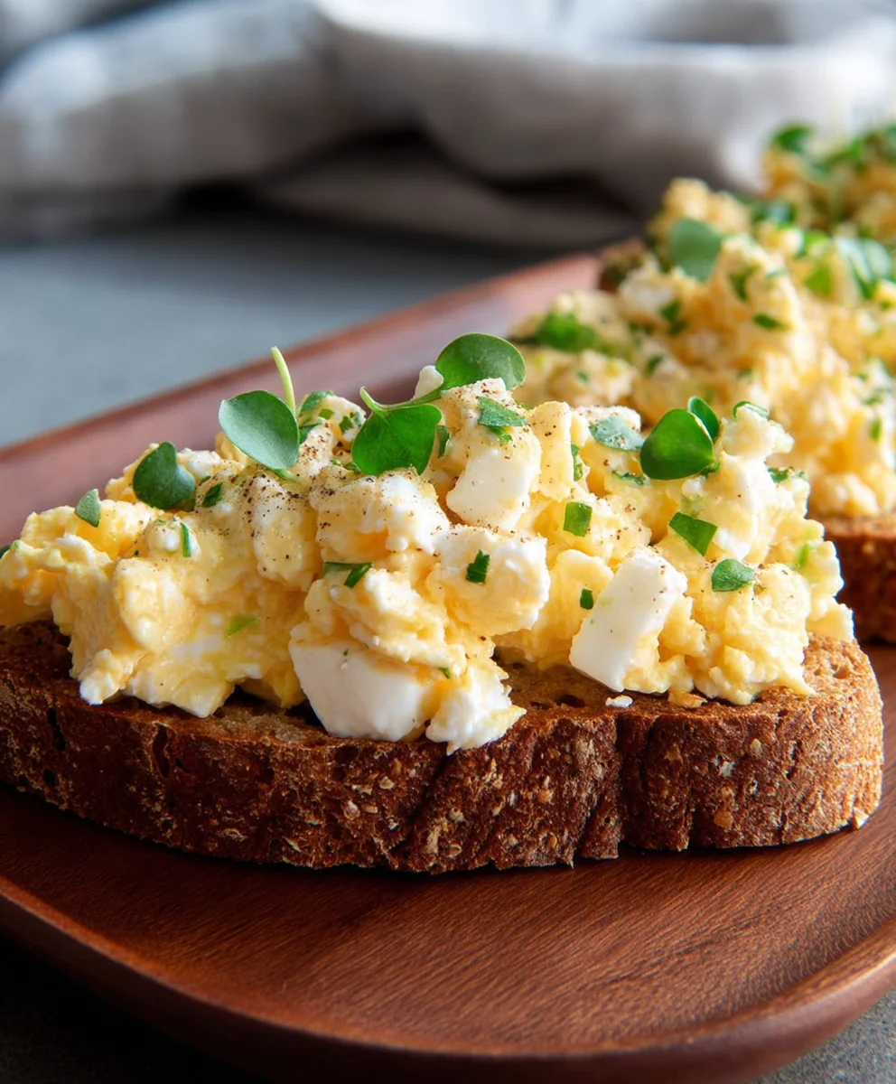 Egg Salad Cottage Cheese No Mayo Delight