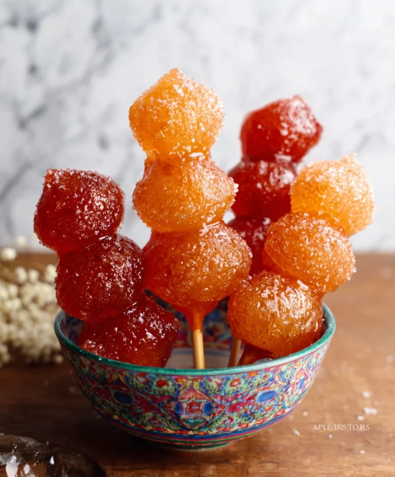 Easy Tanghulu Recipe – Sweet Crystal Candy Fruit Skewers