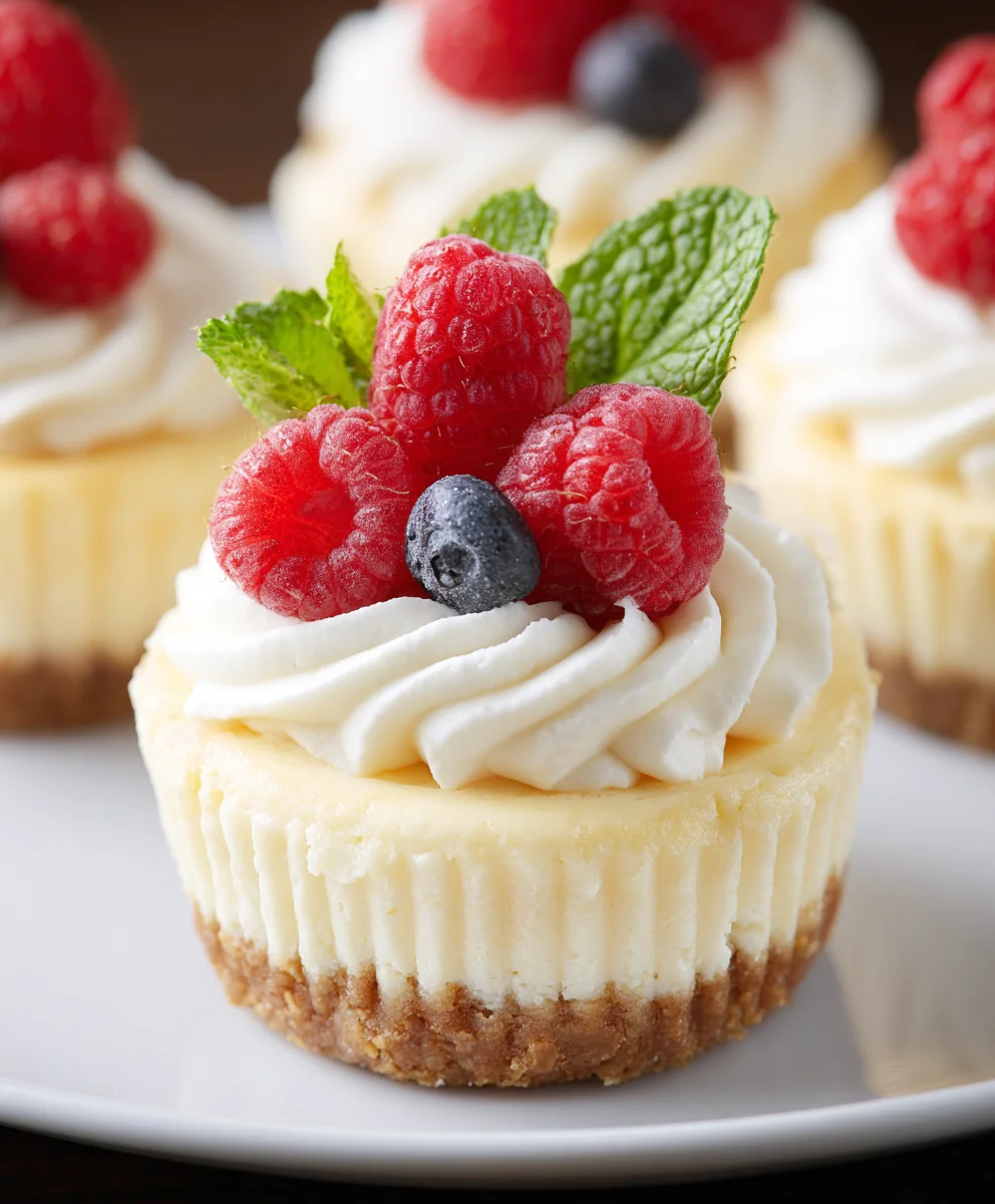 Best Mini Cheesecakes-Rich Creamy Dessert Recipe