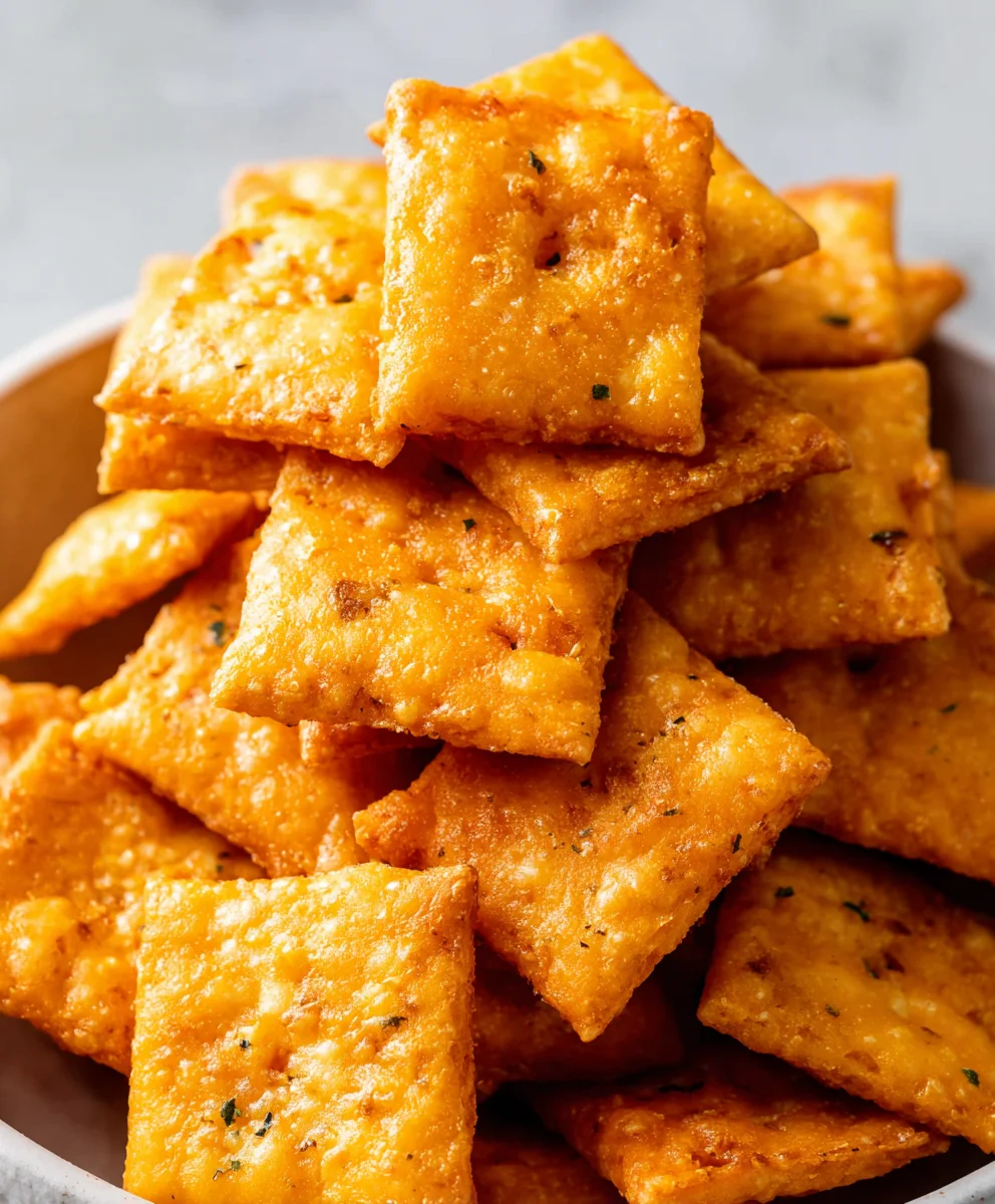 Easy Homemade Cheez-Its Recipe-So Cheesy