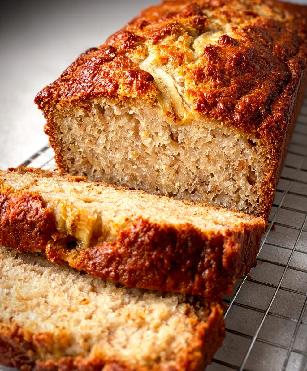 Cottage Cheese Banana Bread-Healthy Moist Recipe