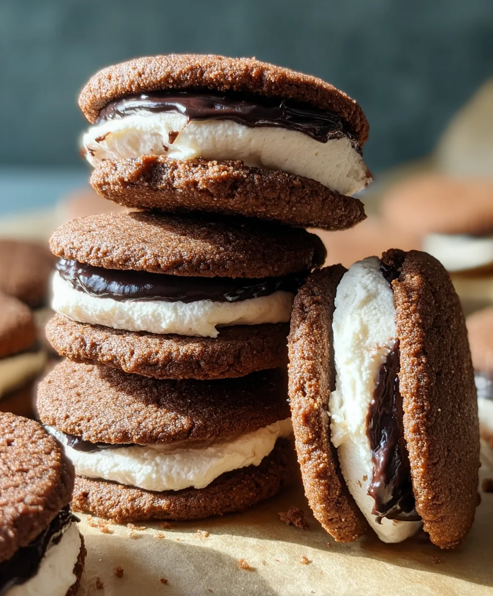 Date Sweetened Cookie Sandwiches - Healthy Treats