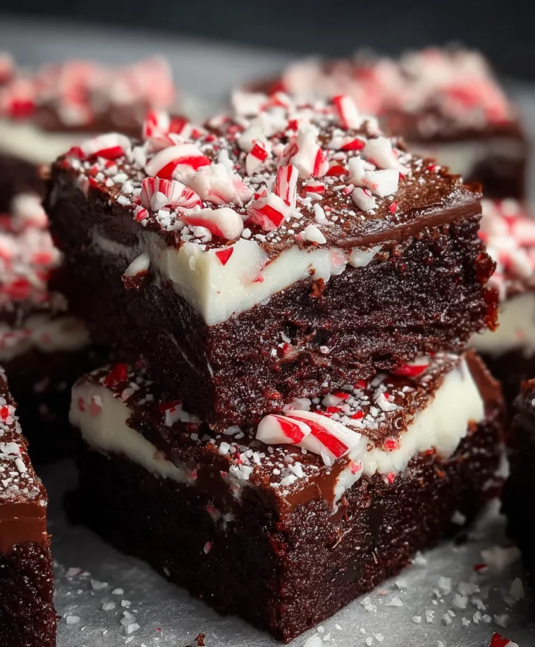Easy Peppermint Brownies – Rich Chocolate Delight