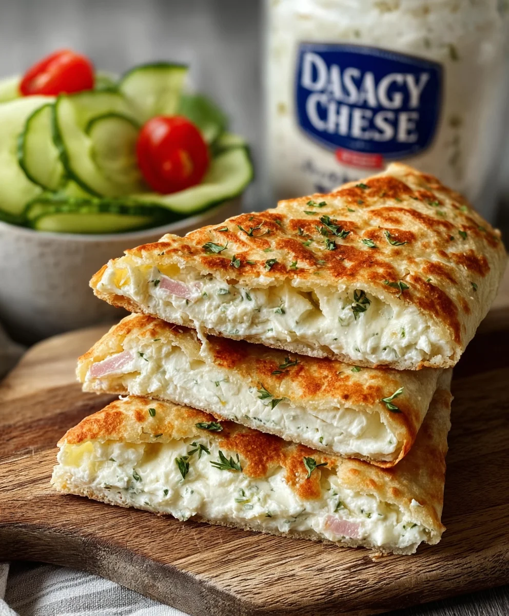Easy Ingredient Cottage Cheese Flatbread Recipe
