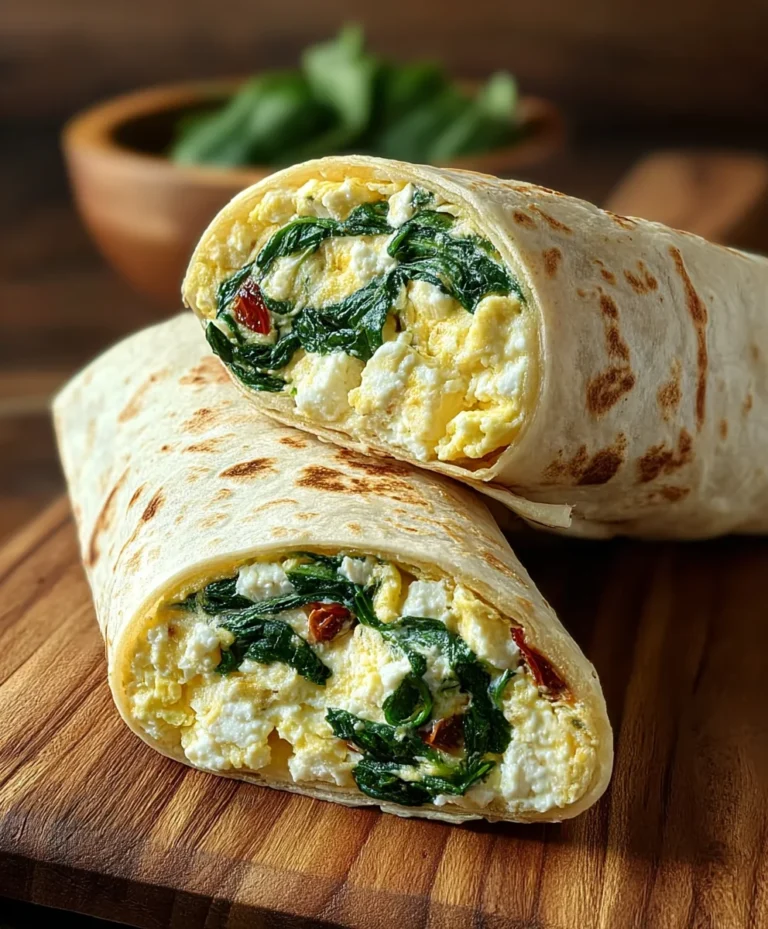 Copycat Starbucks Spinach Egg White Feta Wrap