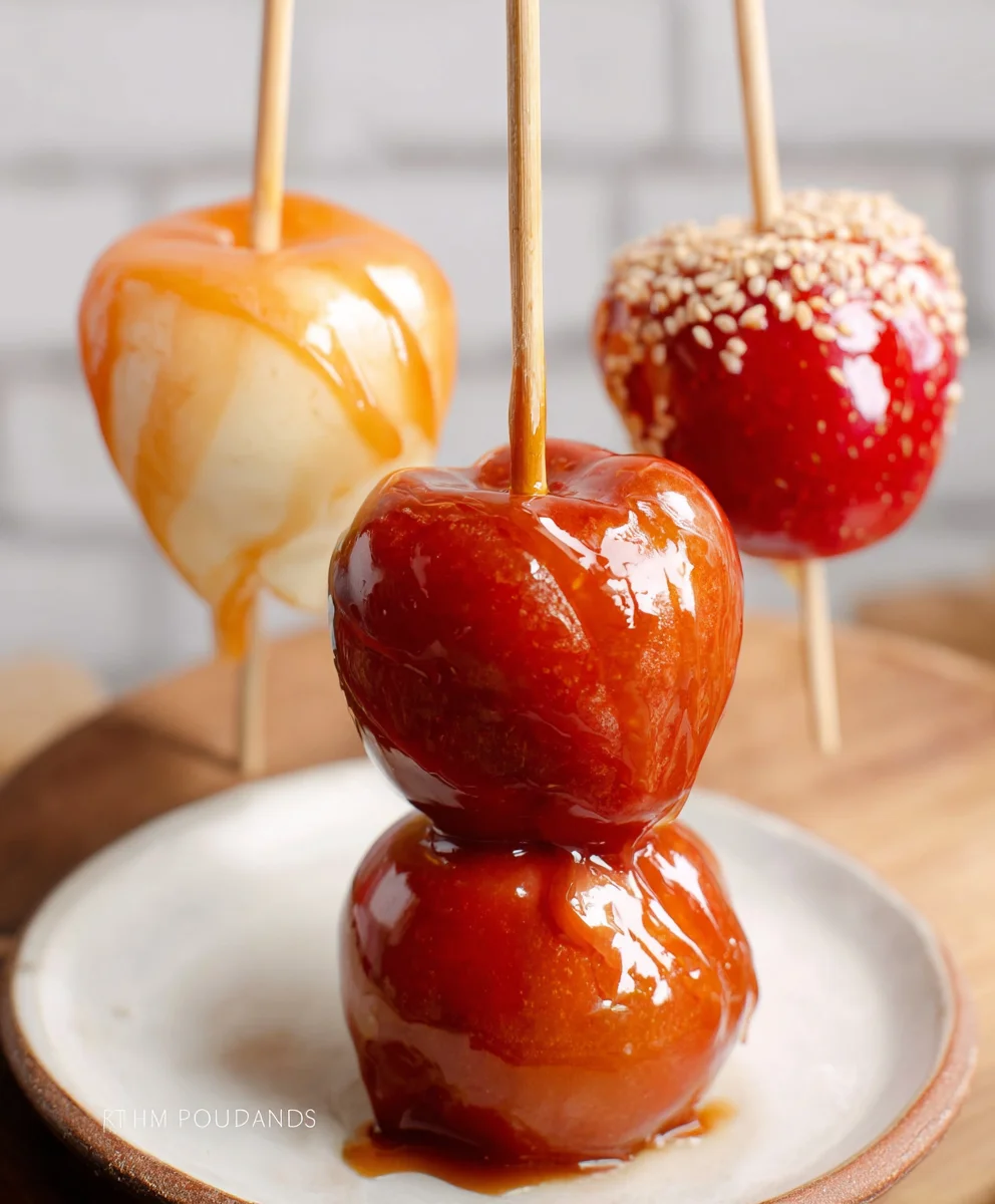 Easy Tanghulu Recipe - Sweet Crystal Candy Fruit Skewers