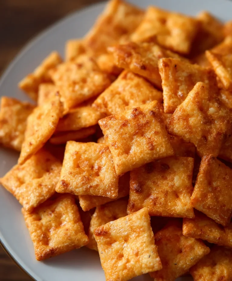 Homemade Sourdough Cheez-Its-Tangy Snack Time