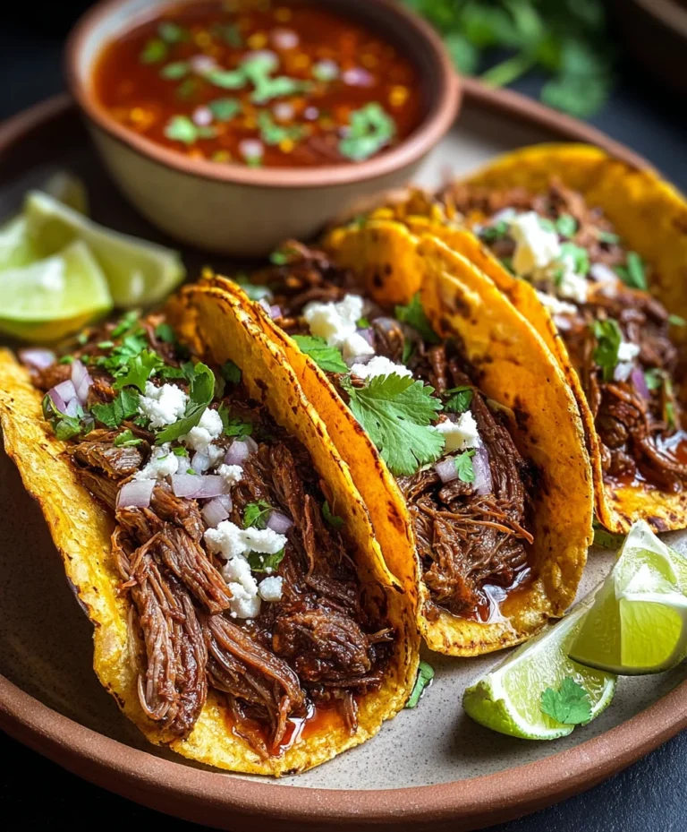 Authentic Beef Birria Tacos Recipe-Flavorful & Easy