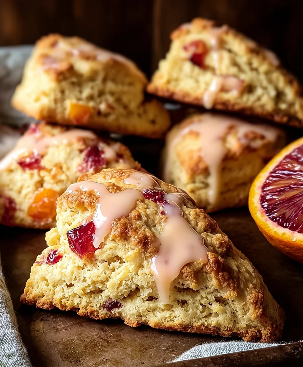 Blood Orange Scones - Zesty & Delicious Recipe