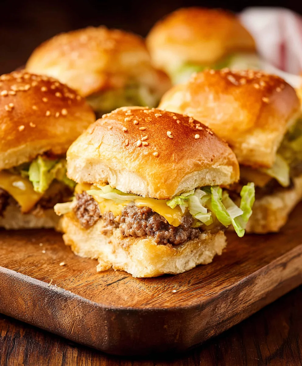 Big Mac Sliders- Easy Beef Copycat Recipe
