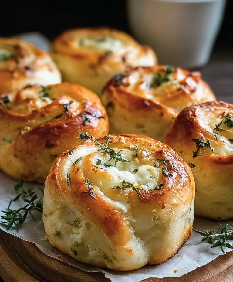 Sourdough Herb Cheese Rolls-Flavorful & Easy Bake