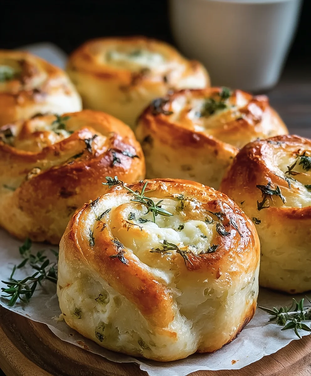 Sourdough Herb Cheese Rolls-Flavorful & Easy Bake