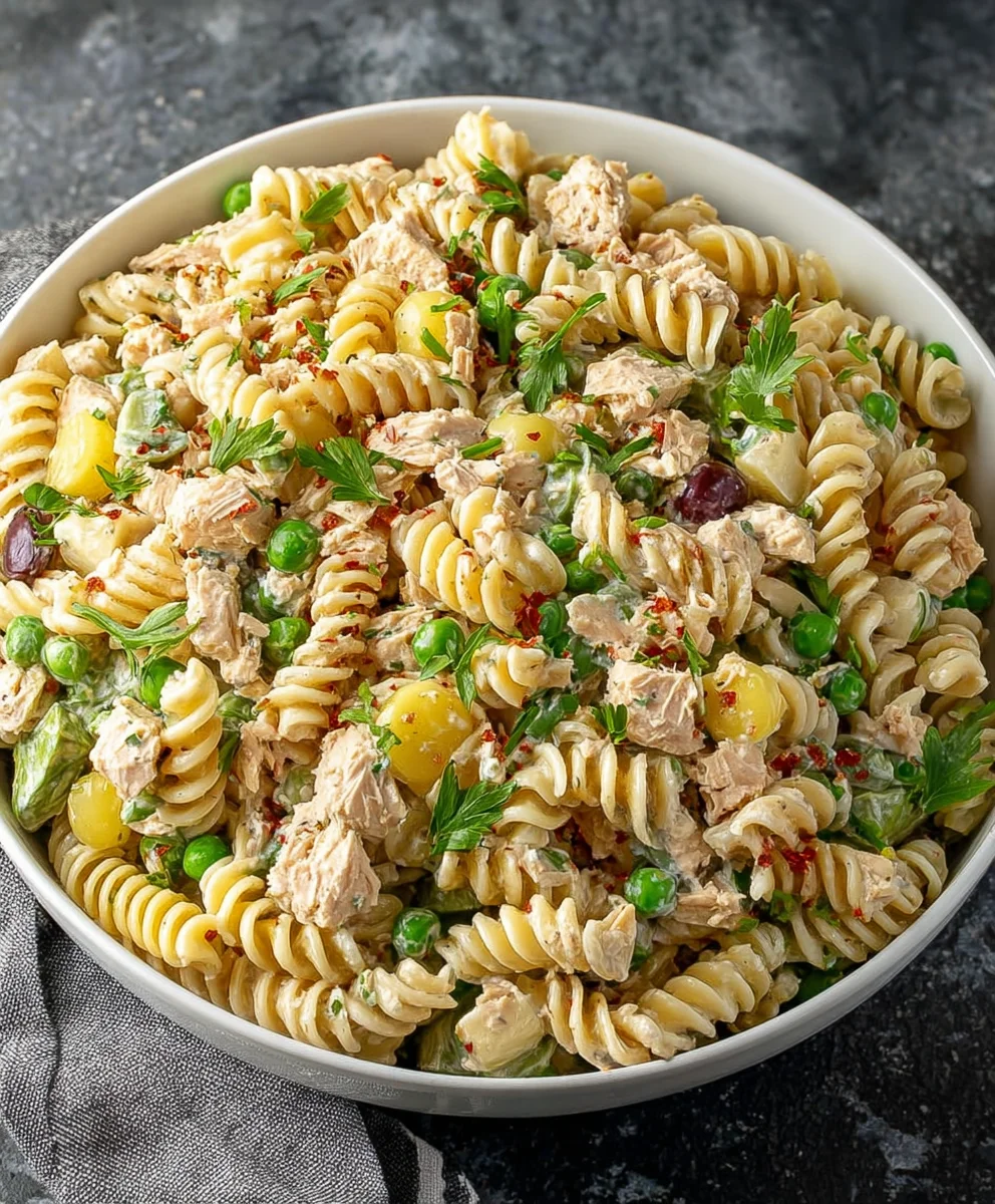 Easy Tuna Pasta Salad- Quick & Delicious Meal