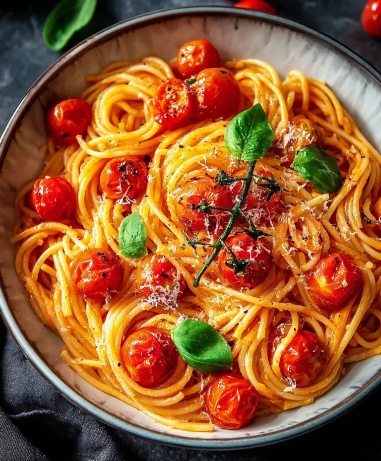 Easy Cherry Tomato Pasta – Quick & Delicious Recipe
