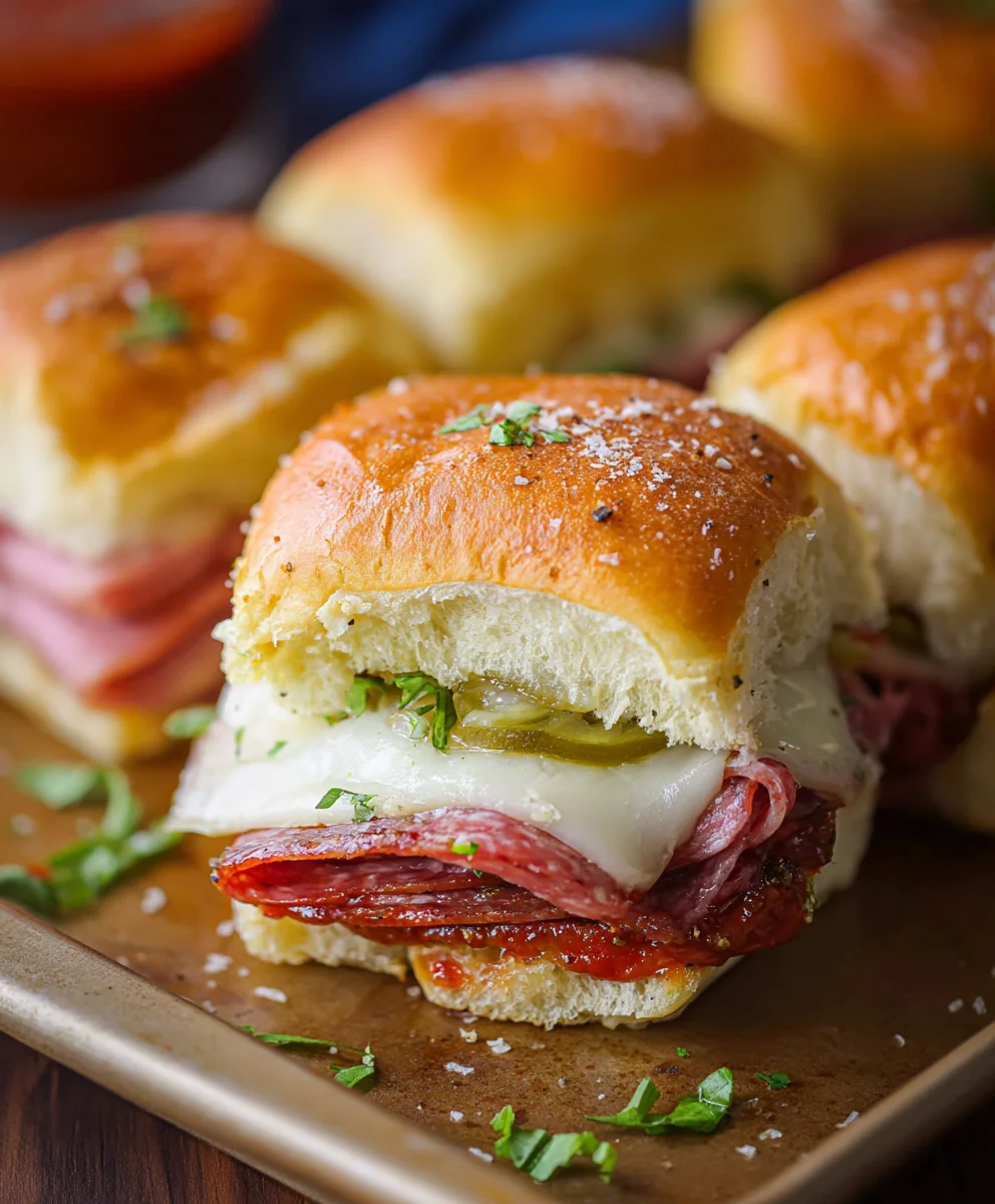 Spicy Beef Sub Sliders-Flavorful & Easy Bites