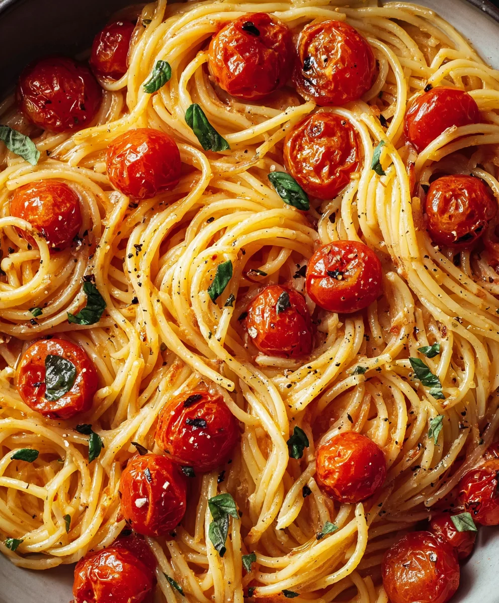 Easy Cherry Tomato Pasta - Quick & Delicious Recipe