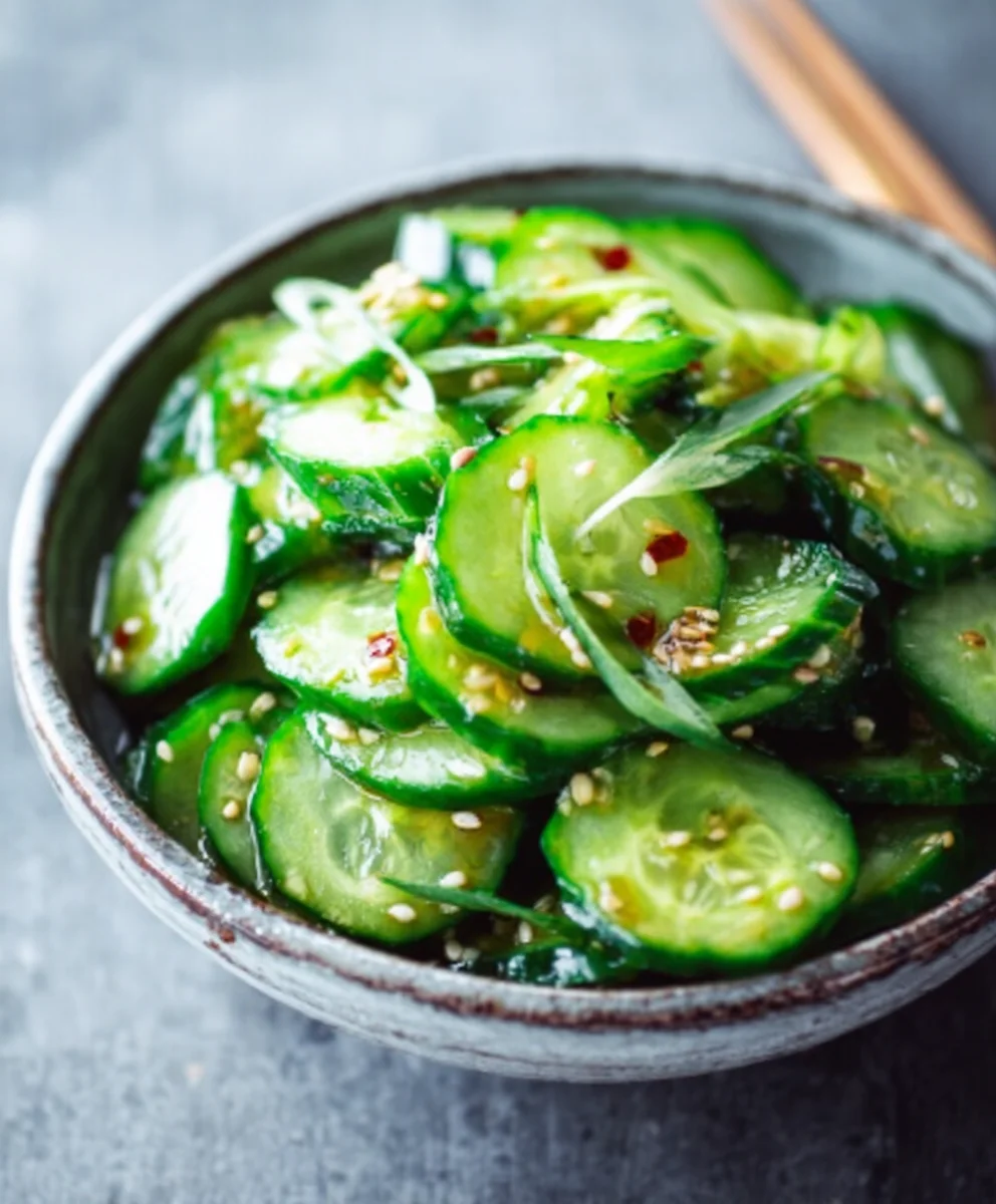Easy Asian Cucumber Salad - Refreshing & Quick Recipe