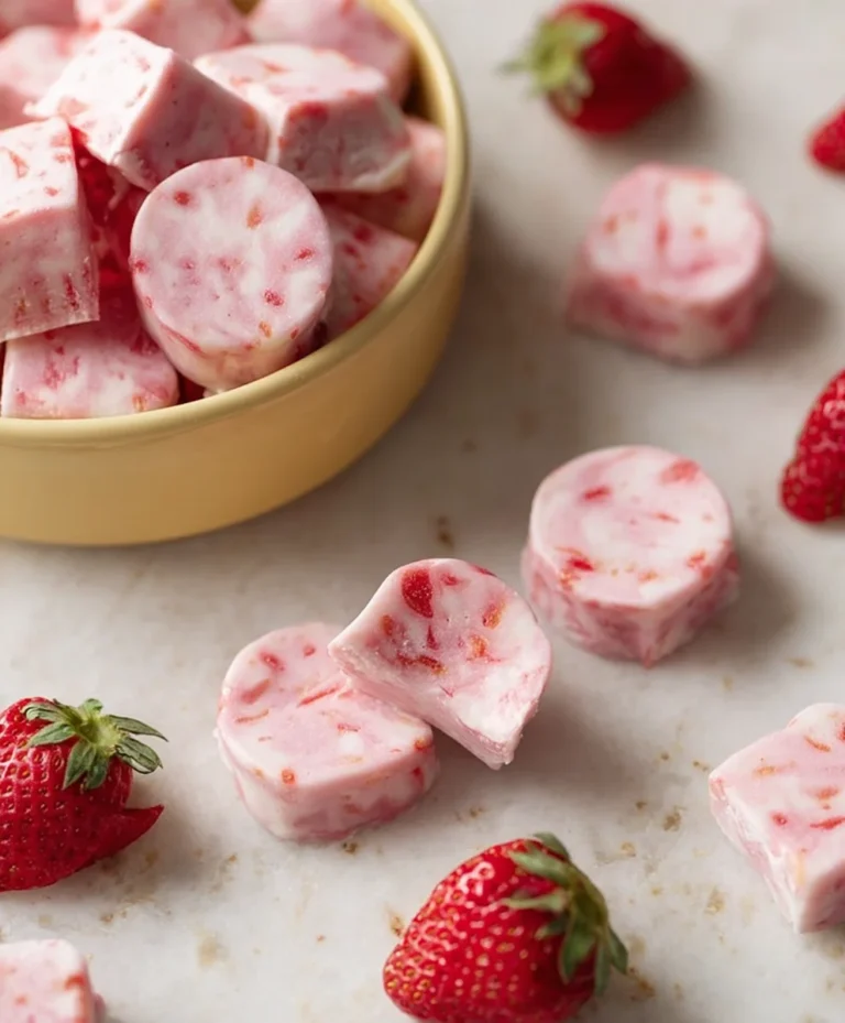 Easy Strawberry Yogurt Bites Recipe – Quick & Delicious Treats