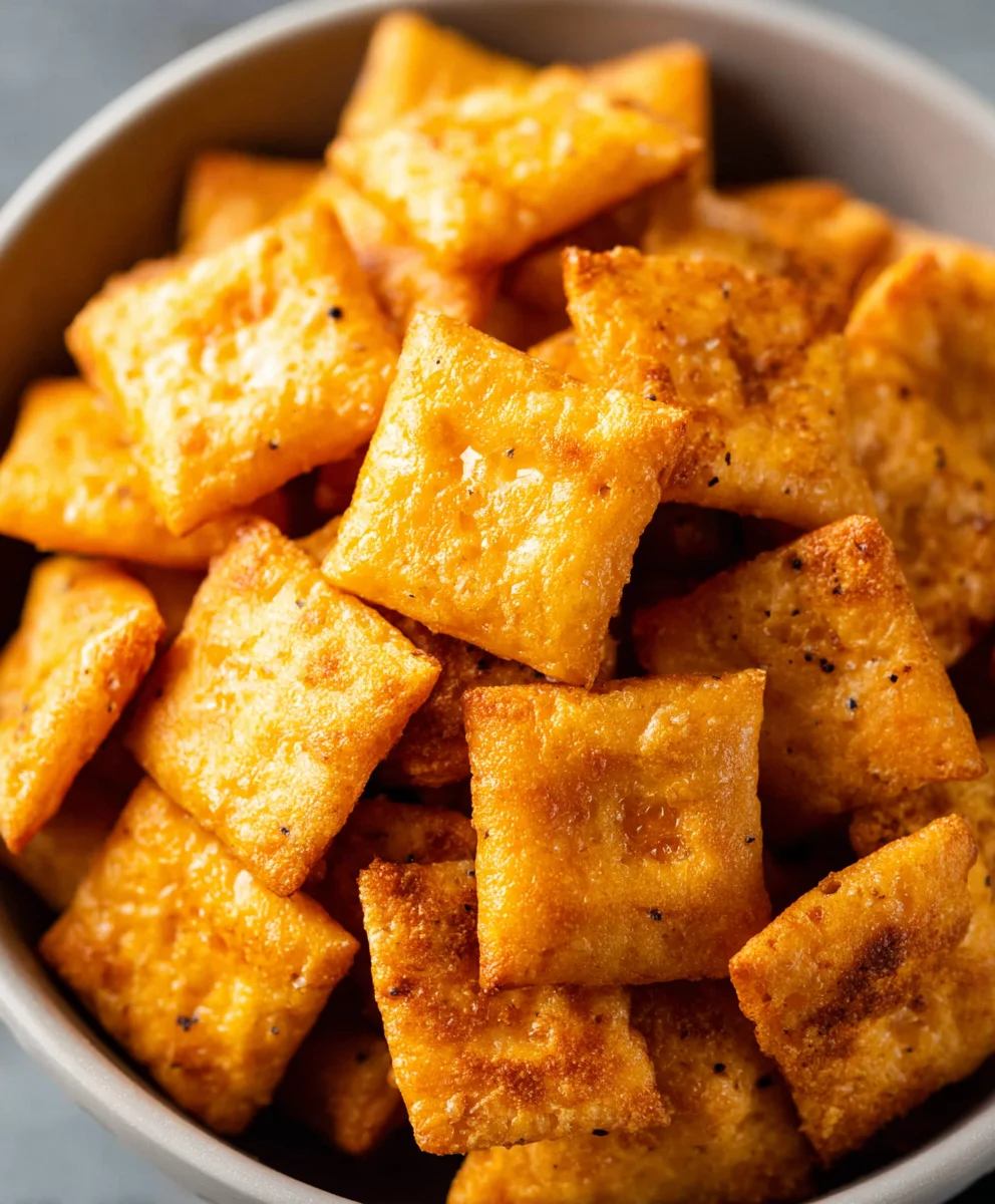 Easy Homemade Cheez-Its Recipe-So Cheesy