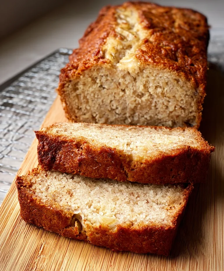Cottage Cheese Banana Bread-Healthy Moist Recipe