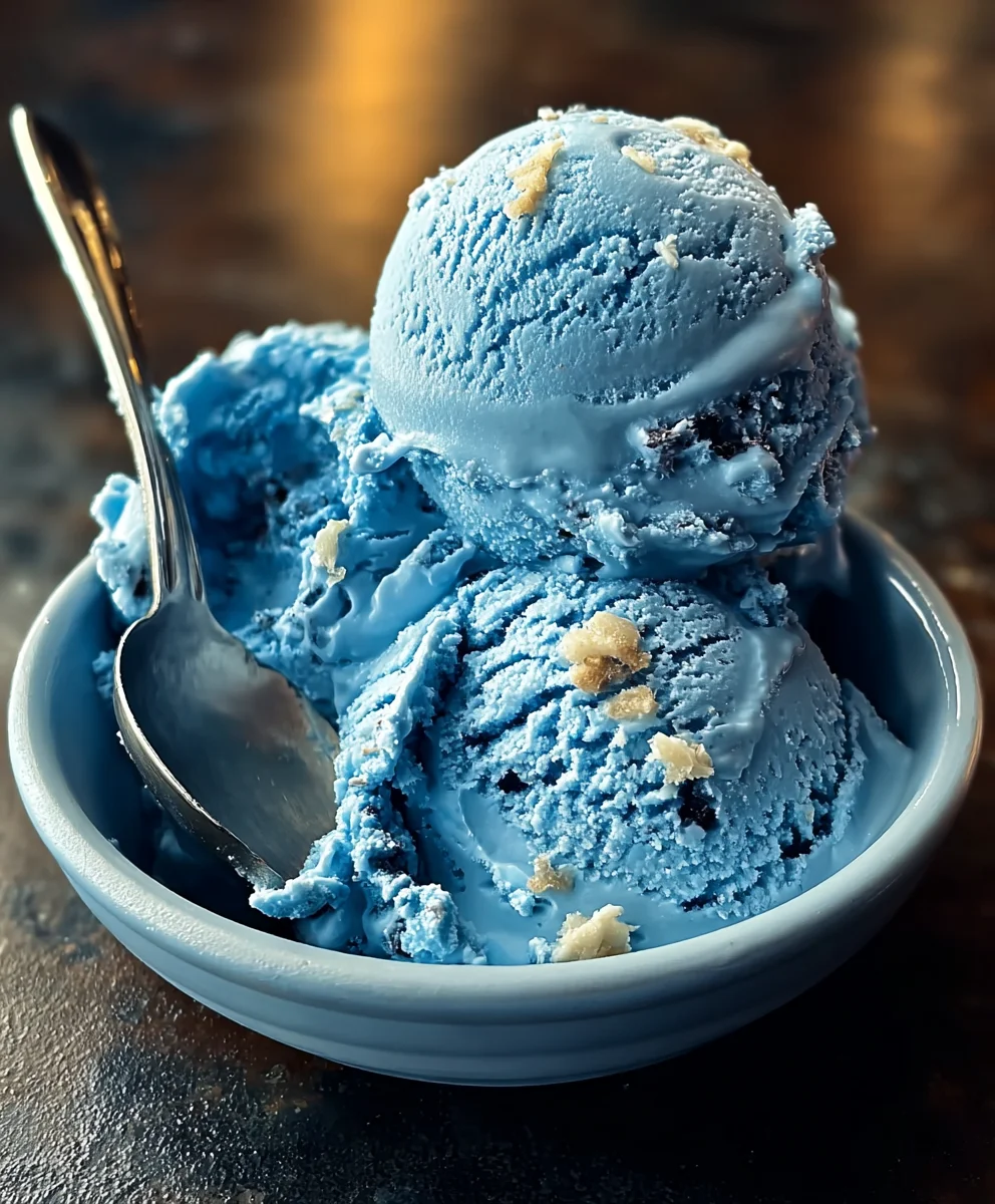 Blue Moon Ice Cream- A Non-Non-Non-Alcoholic Alternativeic Dream