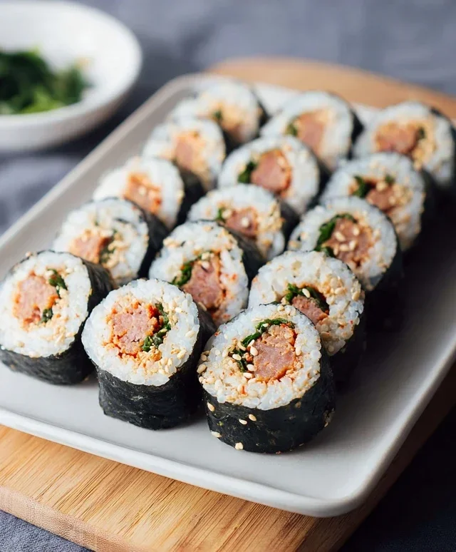 Easy 15-min. Spicy Tuna Kimbap