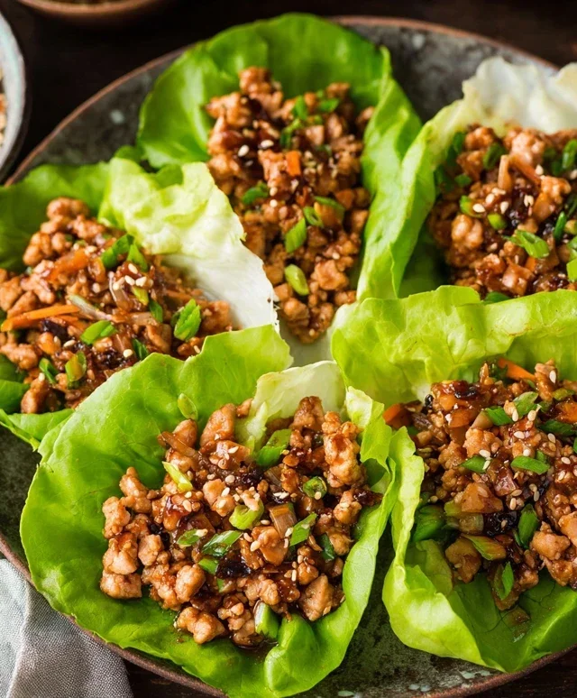 Crunchy PF Chang's Lettuce Wraps
