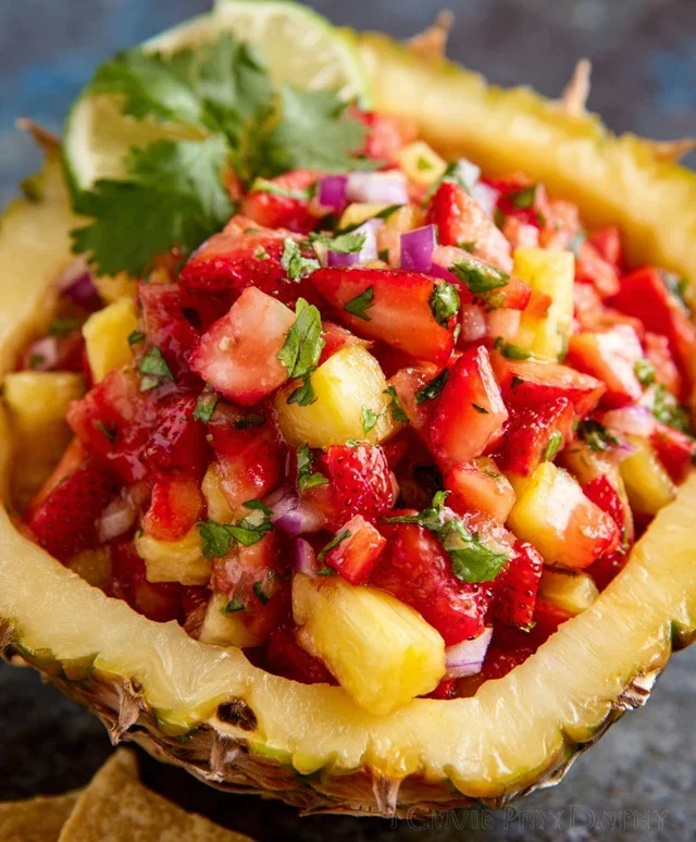Strawberry Pineapple Salsa Recipe: A Fresh and Flavorful Treat