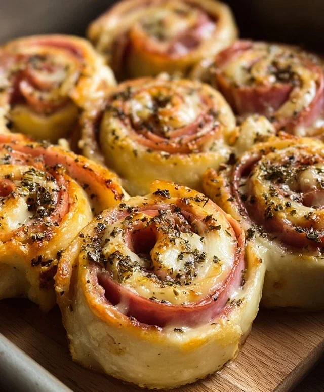 Beef Beef Ham and Cheese Pinwheels