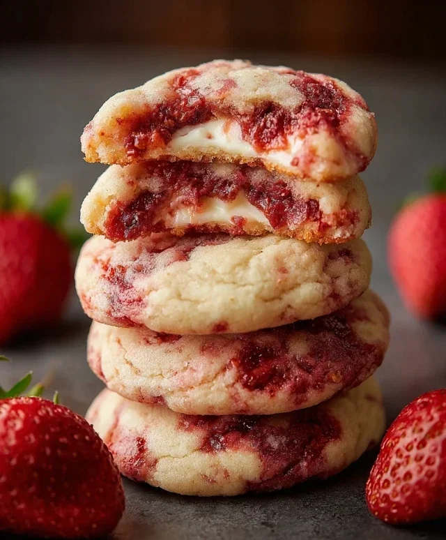 Strawberry Cheesecake Cookie