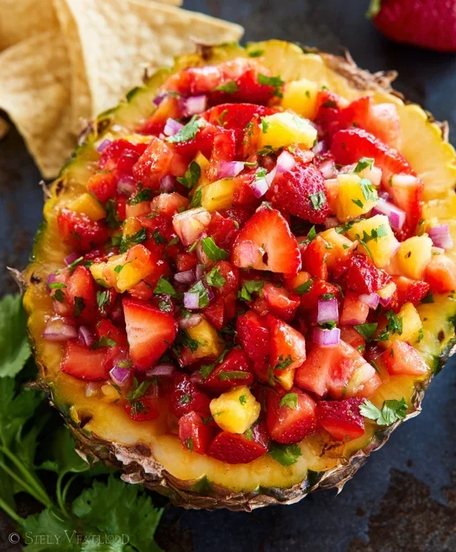 Strawberry Pineapple Salsa Recipe: A Fresh and Flavorful Treat
